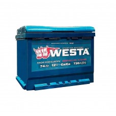 Акумулятор 6ст 74 Westa премиум278x175x190 720A
