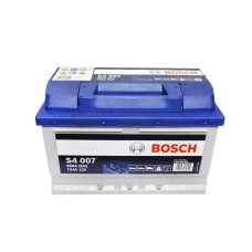Акумулятор 72Ah-12v BOSCH (S4007) (278x175x175),R,EN680