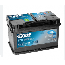 Акумулятор 65Ah-12v Exide EFB (278х175х175),R,EN650