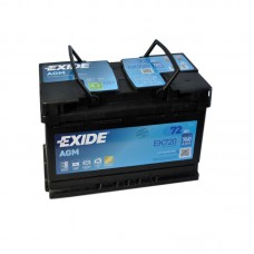 Акумулятор 72Ah-12v Exide AGM (278х175х190),R,EN760