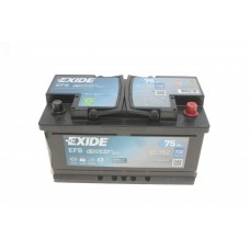 Акумулятор 75Ah-12v Exide EFB (315х175х175),R,EN730
