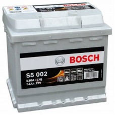 Аккумулятор   54Ah-12v BOSCH (S5002) (207x175x190),R,EN530, 5237808876H, BOSCH, Bosch