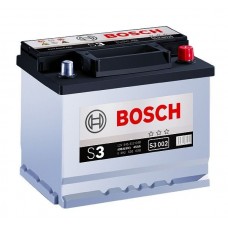 Аккумулятор   45Ah-12v BOSCH (S3002) (207x175x190),R,EN400, 5237439883H, BOSCH, Bosch