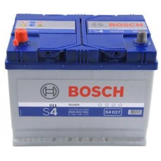 Аккумулятор   70Ah-12v BOSCH (S4027) (261x175x220),L,EN630(Азия)