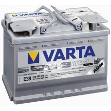 Аккумулятор   70Ah-12v VARTA Start-Stop Plus AGM (278х175х190), R, EN 760, 5237301330H, Varta, Varta