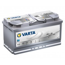 Аккумулятор   95Ah-12v VARTA Silver Dynamic AGM (G14) (353х175х190),R,EN850, 5237243H, Varta, Varta