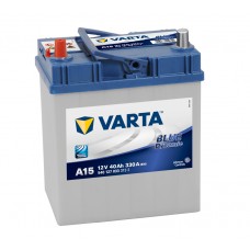 Аккумулятор   40Ah-12v VARTA BD(A14) (187х127х227),R,EN330 тонк.клеммы, 5237156H, Varta, Varta