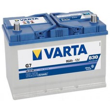 Аккумулятор   95Ah-12v VARTA BD(G7) (306х173х225),R,EN830 Азия
