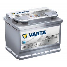 Аккумулятор   60Ah-12v VARTA Silver Dynamic AGM (D52  ) (242х175х190),R,EN680, 5237301329H, Varta, Varta