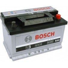 Аккумулятор   70Ah-12v BOSCH (S3007) (278x175x175),R,EN640
