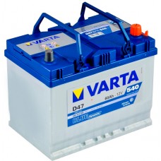 Аккумулятор   60Ah-12v VARTA BD(D47) (232х173х225),R,EN540, 523704H, Varta, Varta