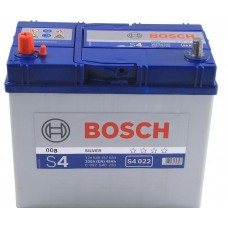 Аккумулятор   45Ah-12v BOSCH (S4022) (238x129x227),L,EN330 (Азия) тонк.клеммы, 5237437160H, BOSCH, Bosch