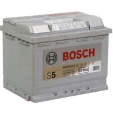 Аккумулятор   63Ah-12v BOSCH (S5005) (242x175x190),R,EN610