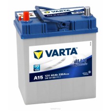Аккумулятор   40Ah-12v VARTA BD(A15) (187х127х227),L,EN330 тонк.клеммы, 5237157H, Varta, Varta