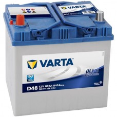 Аккумулятор   60Ah-12v VARTA BD(D48) (232х173х225),L,EN540, 5237162H, Varta, Varta