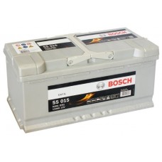 Аккумулятор  110Ah-12v BOSCH (S5015) (393x175x190),R,EN920